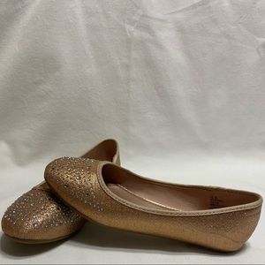 Hotcakes Rose Gold Flat Shoes size 3M